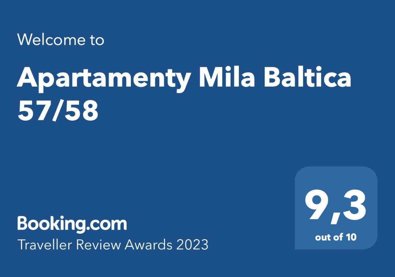 Apartamenty Mila Baltica 57/58 Gdańsk Buitenkant foto